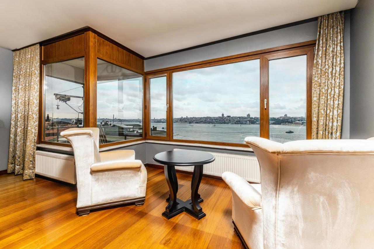 Duplex Flat W Panoramic Bosphorus View And Terrace Apartment Istanbul Bagian luar foto