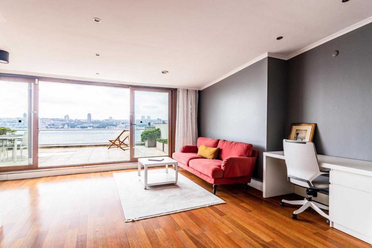 Duplex Flat W Panoramic Bosphorus View And Terrace Apartment Istanbul Bagian luar foto